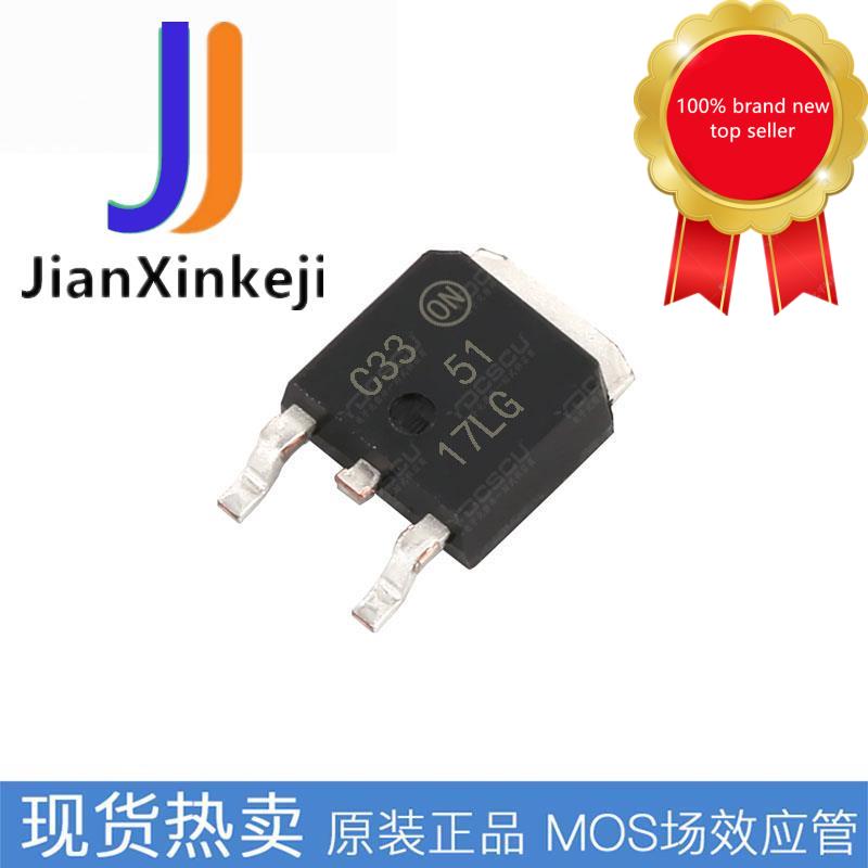 10 pcs100 %  ο SMD NVD5117PLT4G P ä 60V 61A MOS  ȿ Ʃ, 5117LG TO252  